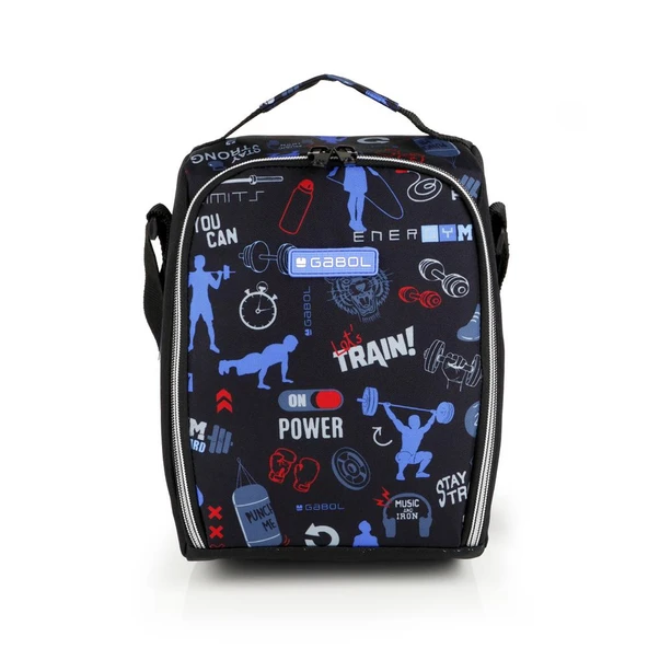 Gabol Beslenme Çantası Termal Thermic Lunch Bag Training Siyah GB.234957 ürün görseli 1