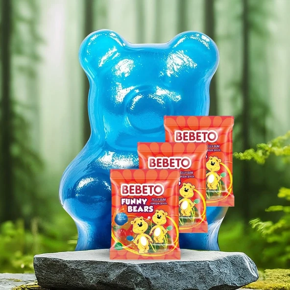 Bebeto Funny Bears 80 Gr 3 Adet ürün görseli 1
