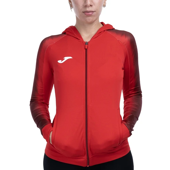 Joma Hooded Jacket Bayan Elite XI Kırmızı 902257.600 ürün görseli 1