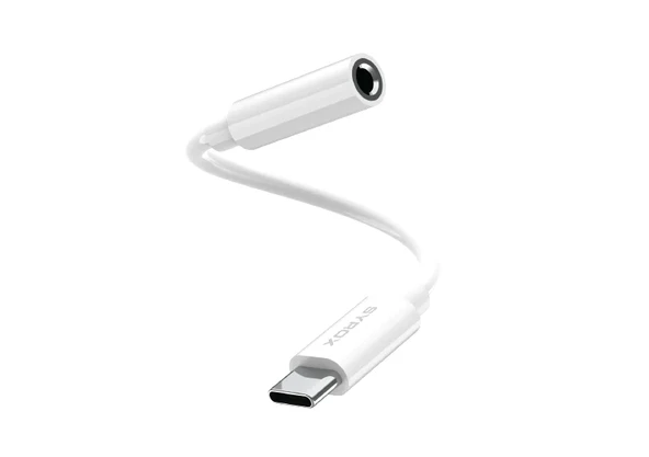 Syrox DT22L-A Ios Uyumlu Kablolu Kulaklık Çevirici Lightning To Headphone Jack Aux Çevirici ürün görseli 1