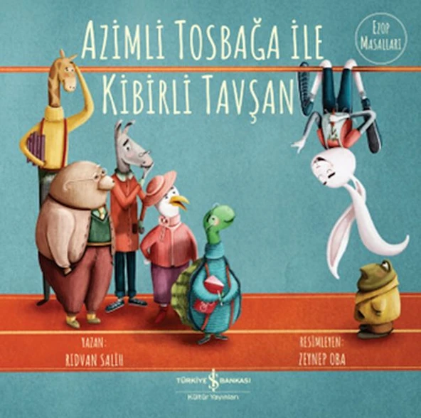 Azimli Tosbağa İle Kibirli Tavşan RIDVAN SALİH ürün görseli 1