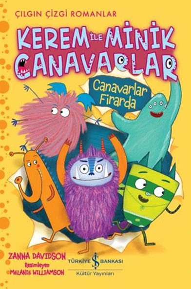 Kerem İle Minik Canavarlar Canavarlar Firarda ZANNA DAVIDSON ürün görseli 1