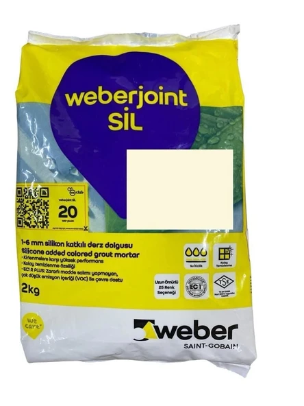 Weber Joint Sil 409 Bozdağ Krem Derz Dolgu 2 Kg ürün görseli 1