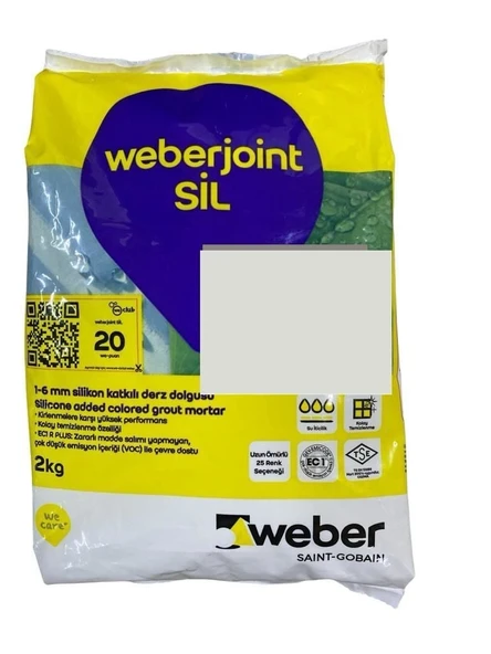 Weber Joint Sil 437 Açık Gri Derz Dolgu 2 Kg ürün görseli 1
