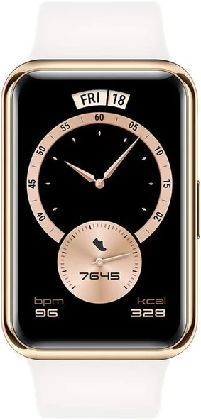 Huawei Watch Fit Elegant - Beyaz - Resim 2