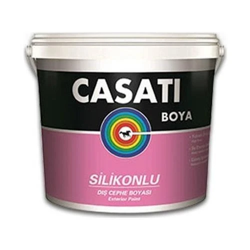 Casati Silikonlu Dış Cephe Boyası 7,5 Litre Beyaz ürün görseli 1