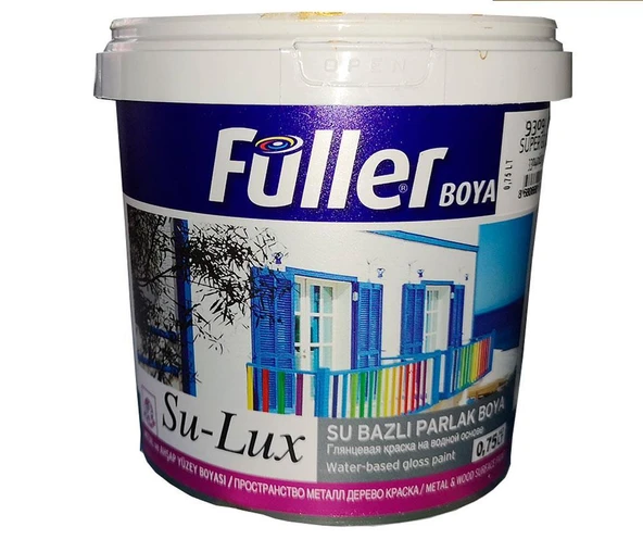 Füller Sulux Bayrak Kırmızı 0,75 Litre Su Bazlı Yağlı Boya ürün görseli 1