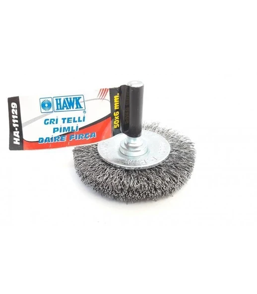 Hawk HA11129 Pimli Gri Tel Daire Fırça 50x6 mm ürün görseli 1