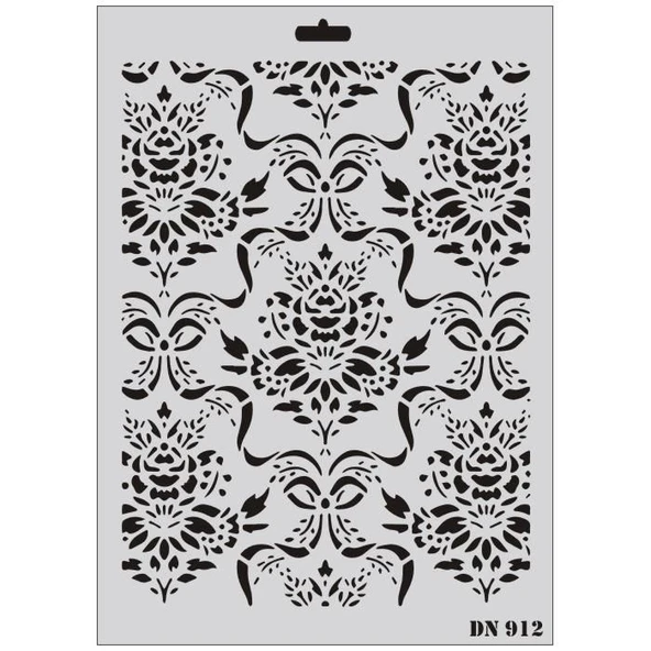 Rich Dantel Seri DN-912 Stencil 35x25 cm - Resim 2