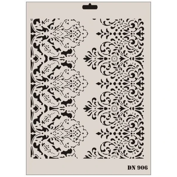 Rich Dantel Seri DN-906 Stencil 35x25 cm - Resim 5
