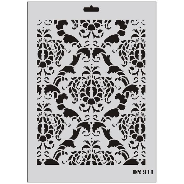 Rich Dantel Seri DN-911 Stencil 35x25 cm - Resim 2