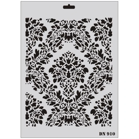 Rich Dantel Seri DN-910 Stencil 35x25 cm ürün görseli 1