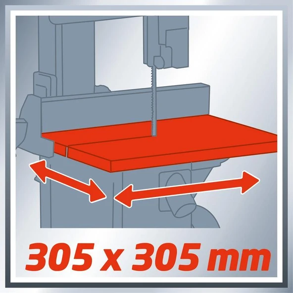 Einhell TC-SB 200/1 Şerit Testere 250 Wat - Resim 3