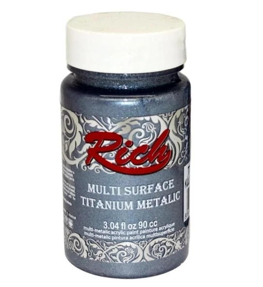 Rich Multi Surface Titanium 2578 Küllü Mavi Metalik 90 cc - Resim 4
