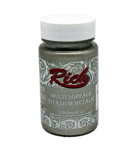 Rich Multi Surface Titanium 2506 Barok Bej Metalik 90 cc ürün görseli 1