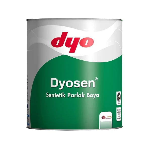 Dyosen Sentetik Parlak Boya 0,75 LT Toz Gri ürün görseli 1