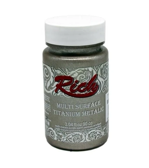 Rich Multi Surface Titanium 2506 Barok Bej Metalik 90 cc - Resim 2