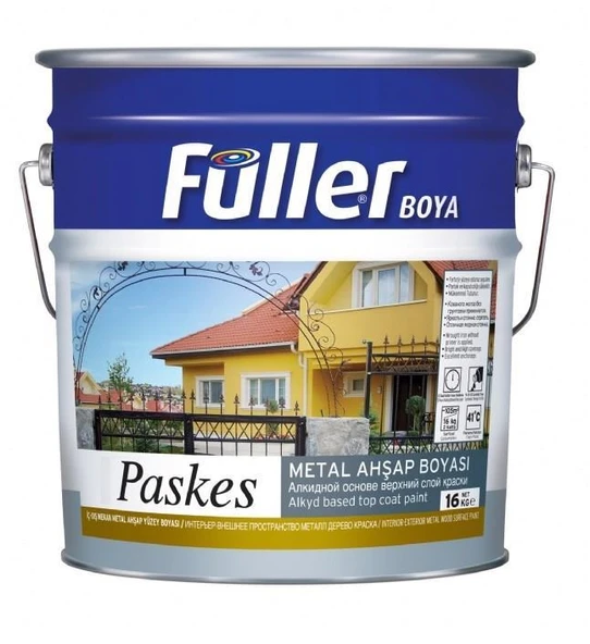 Paskes Sentetik Metal Boya 0,75 Kg Bayrak Kırmızı ürün görseli 1