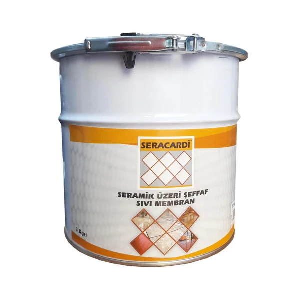 Seracardi Seramik Üzeri Şeffaf İzolasyon 3 Kg ürün görseli 1