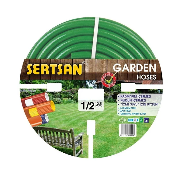 Sertsan 1/2 Garden Hortum 25 Metre ürün görseli 1
