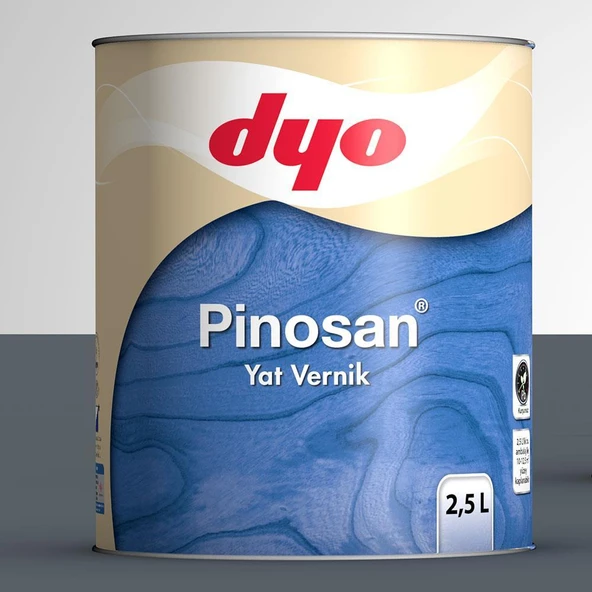 Dyo Pinosan Yat Verniği 2,5 Litre Şeffaf ürün görseli 1