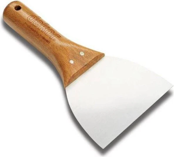 Dekor 004 Macun Ispatula Ahş. sap Yay Çeliği 10cm ürün görseli 1
