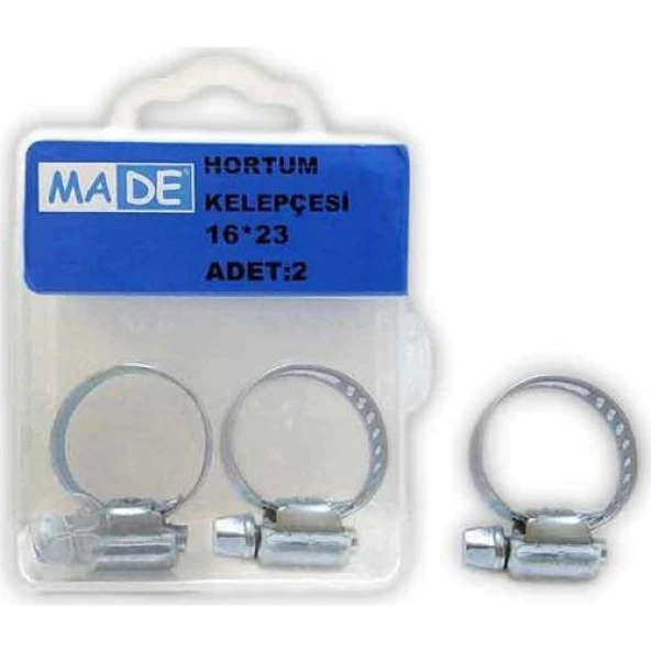 Made Hortum Kelepçesi 16X23 Mm (1 Kutu 2 Adet) ST-40 ürün görseli 1