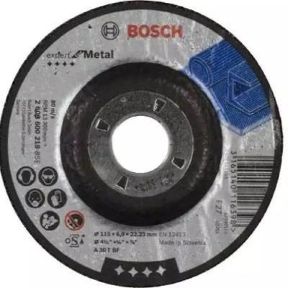 Bosch Çapak Alma Expert 115X6.0 2608600218 ürün görseli 1