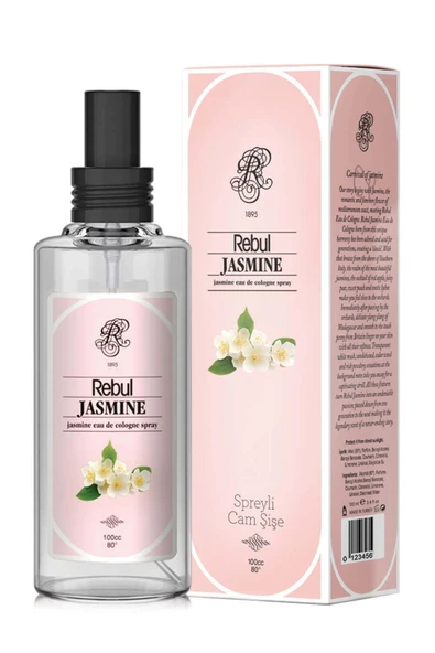 Rebul Jasmine Sprey Kolonya Cam Şişe 100 ml ürün görseli 1