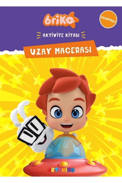 BRİKO UZAY MACERASI  ÇIKARTMALI AKTİVİTE KİTABI SERİSİ ürün görseli 1