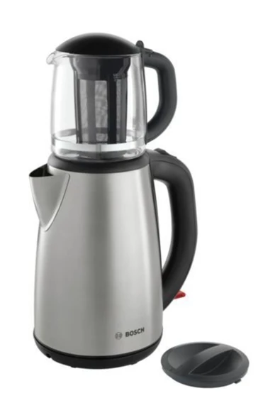 Bosch  TTA5603 Çay Makinesi Cam Demlikli Çelik Tea Maker ürün görseli 1