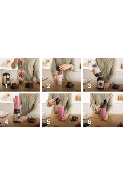 Bosch  MMB211M Blender Seti - Resim 2