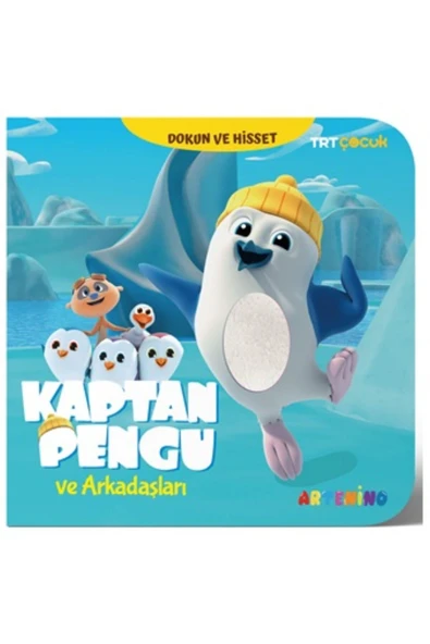 KAPTAN PENGU TRT ÇOCUK DOKUN VE HİSSET KİTAP ürün görseli 1
