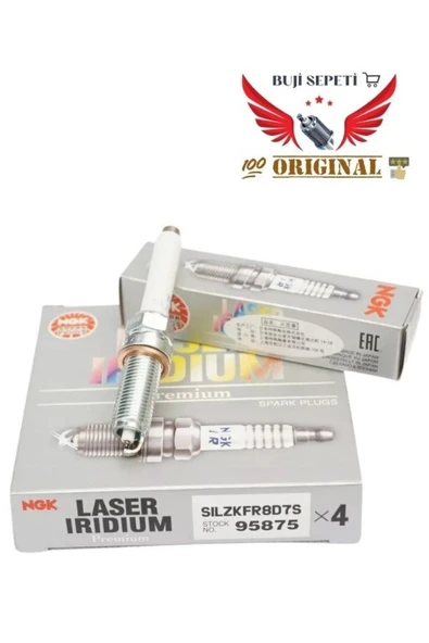 NGK Buji Takım 4 Adet Renault Megane Iv /clıo Iv Irıdyum ürün görseli 1