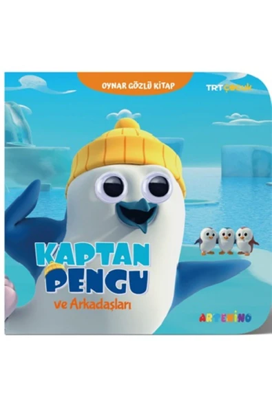 KAPTAN PENGU  TRT ÇOCUK OYNAR GÖZLÜ KİTAP ürün görseli 1