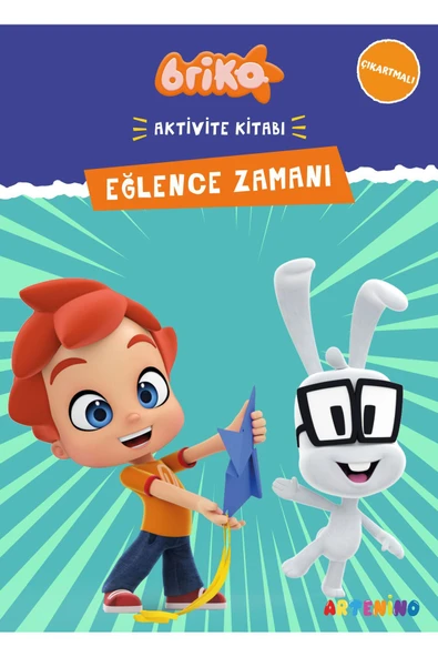 BRİKO EĞLENCE ZAMANI / ÇIKARTMALI AKTİVİTE KİTABI SERİSİ ürün görseli 1