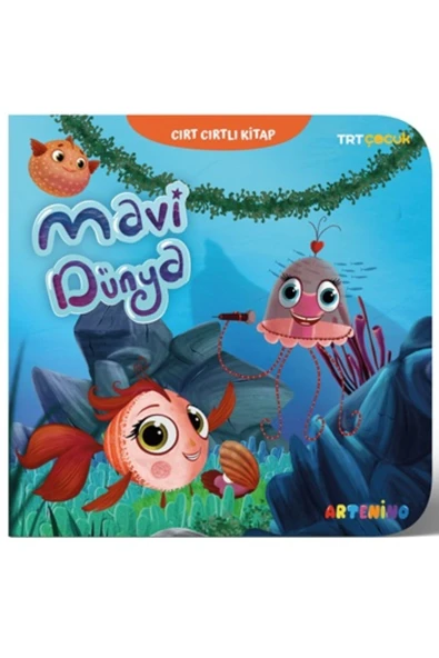 MAVİ DÜNYA  TRT ÇOCUK CIRT CIRTLI KİTAP ürün görseli 1