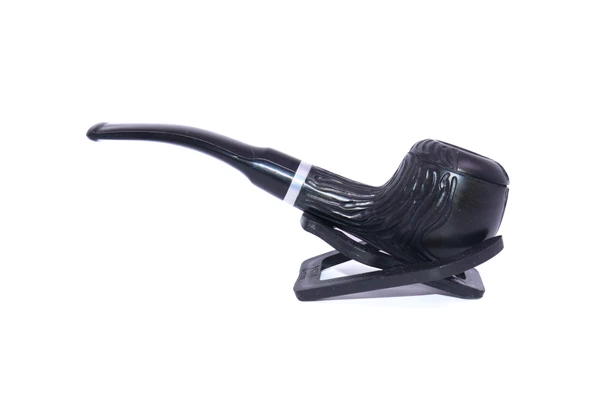 Pipsan Pipo Gravür İşlemeli Half Bent - Siyah - Resim 5