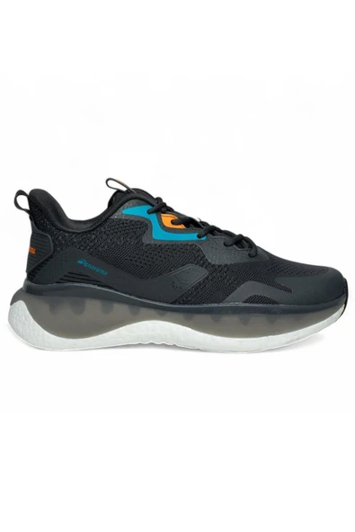 Celira Pnr Gri Siyah Triko Erkek Sneaker Spor Ayakkabı ürün görseli 1
