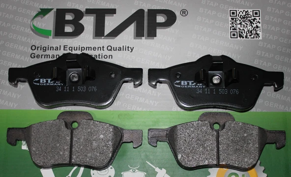 BTAP MİNİ COOPER R50 R52 R53 ÖN FREN BALATASI 34111503076 ürün görseli 1