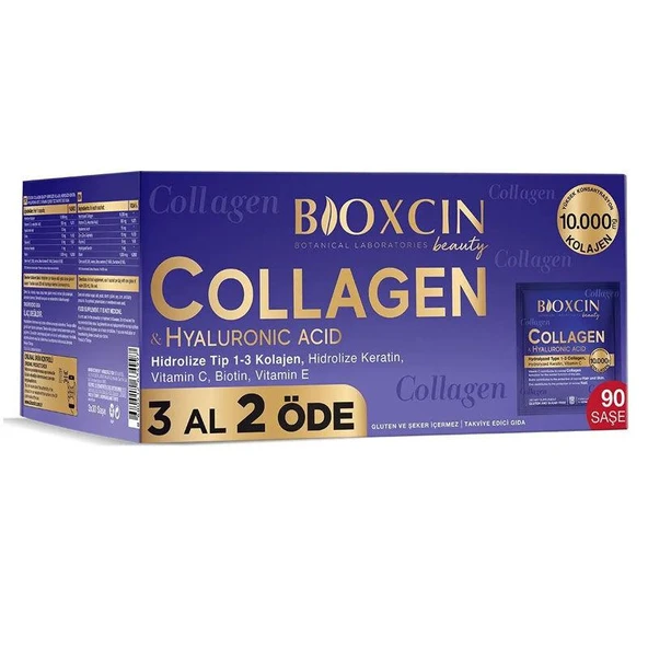 Bioxcin Beauty Collagen 90 Saşe - 3 AL 2 ÖDE ürün görseli 1
