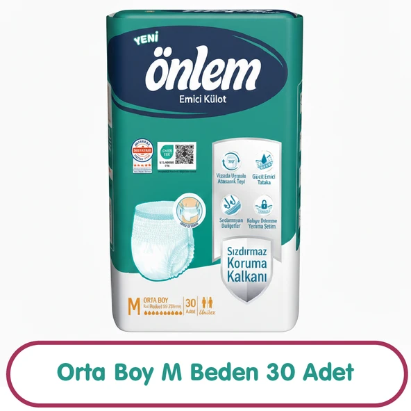 Önlem Emici Külot M Beden 30 Adet ürün görseli 1
