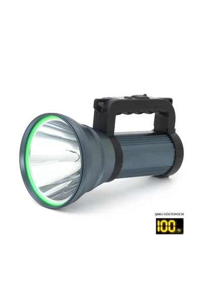Watton   200W Güçlü Şarjlı El Feneri Projektör WT-411 ürün görseli 1
