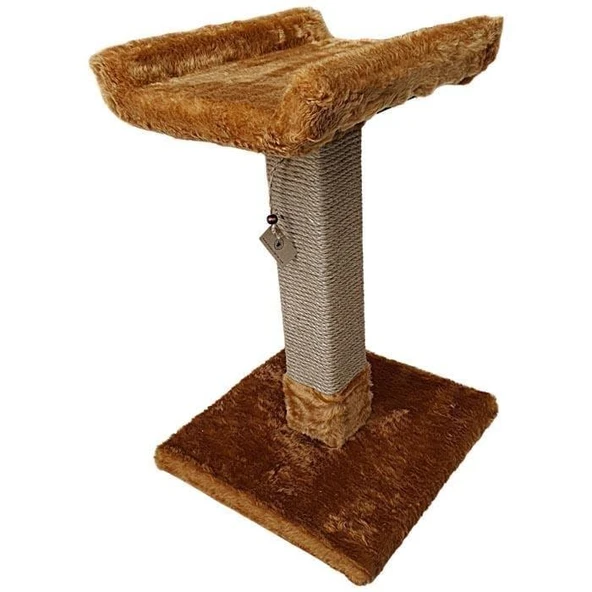 Botar Relax Tırmalama Kedi Yatağı 40-40-50cm Camel ürün görseli 1