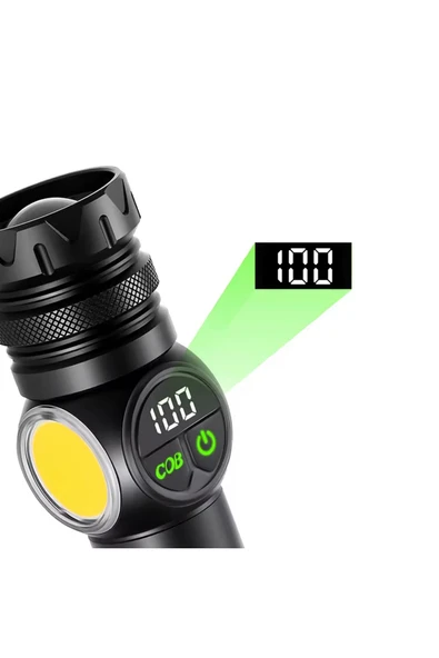 Watton   9 Mod Şarjlı Kamp Lambası El Feneri WT-704 ürün görseli 1