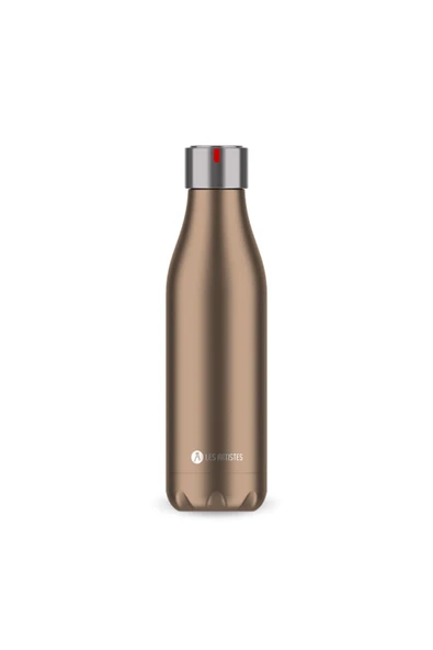 Les Artistes Paris Isı Yalıtımlı Çelik Termos 500ml Brass  500 ML Bakır ürün görseli 1