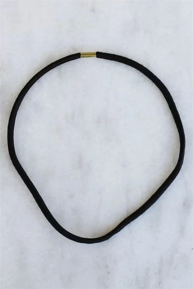 Lion Bijuteri Siyah Renk Unisex Ince Saç Bandı ürün görseli 1