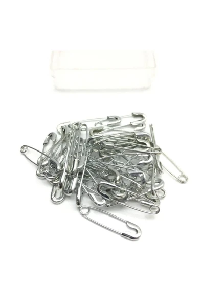 Erdal Ticaret Mini Çengelli Iğne (2 Cm 1 Paket 50 Ad ) Gümüş ürün görseli 1