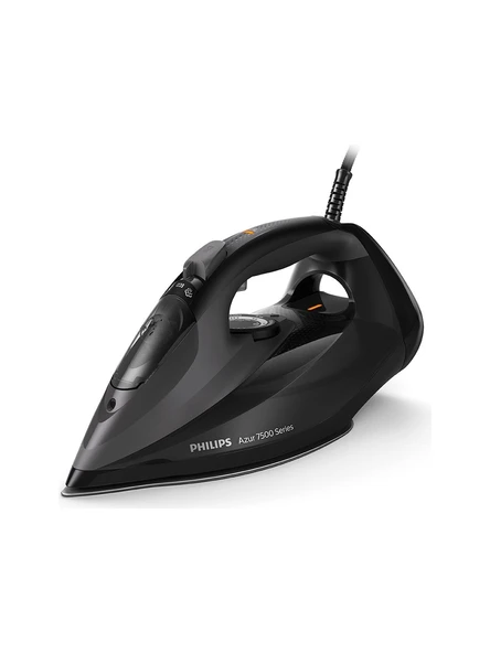 Philips Azur DST7511/80 7500 Serisi Siyah 3200 W Buharlı Ütü ürün görseli 1