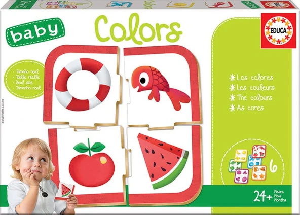 Educa Baby Colors Bebek Eğitim Serisi - 24 Ay ve Üzeri ürün görseli 1